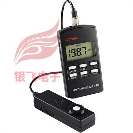 MAVOLUX 5032B USB DIN5032-7和EN13032-1标准专业级数字照度计