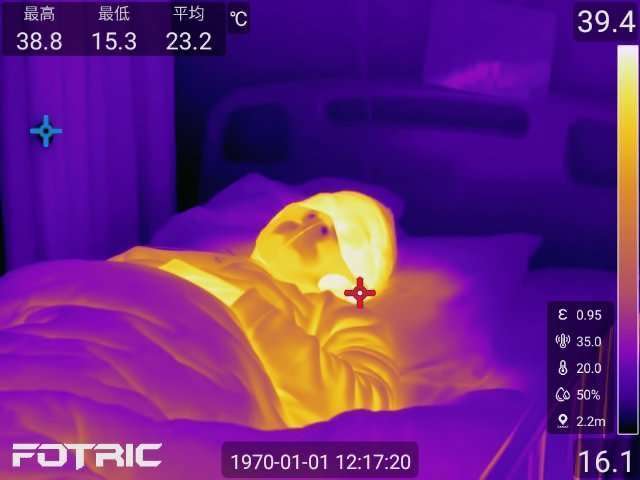红外热成像系统应用现场二
