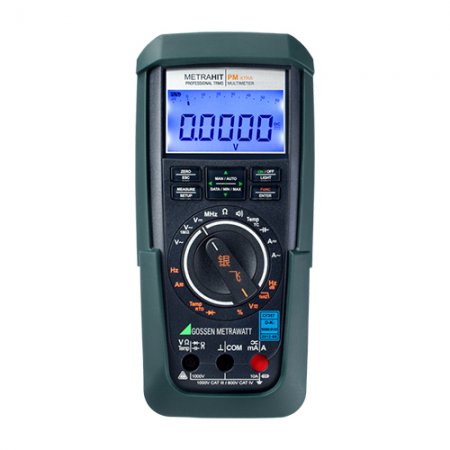 METRAHIT PM TUNE 件号M250T 带数字显示（60,000 位）数据记录器 IR接口的高端 TRMS 调谐万用表