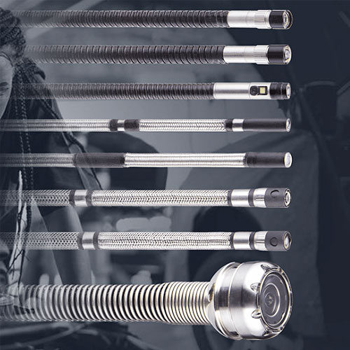 Extech HDV700 Series endoscope with 8 camera probes