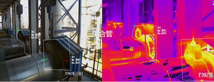 双光谱测温筒机检测集合管