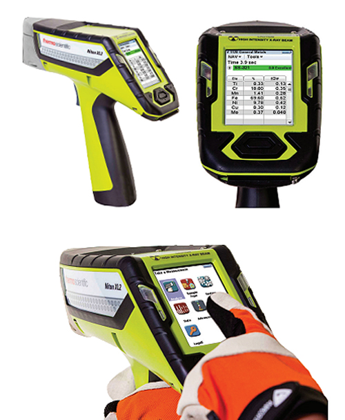 Thermo Scientific™Niton™XL2 Plus手持式XRF分析仪。