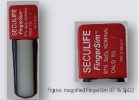 SpO2手指模拟器FingerSim系列（SpO2为97%的模拟手指）